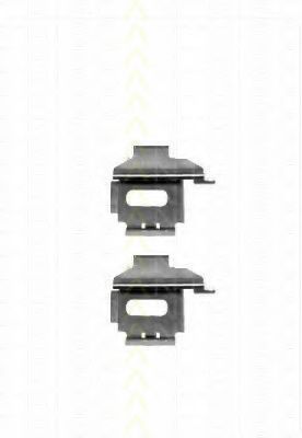 Set accesorii, placute frana