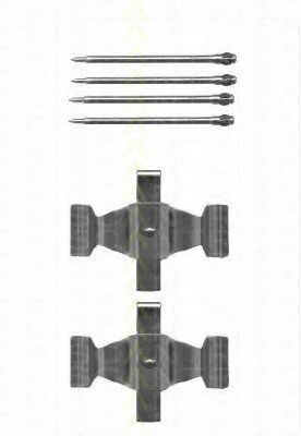 Set accesorii, placute frana