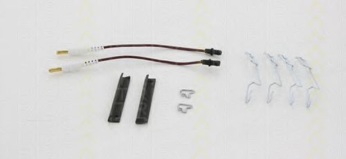 Set accesorii, placute frana