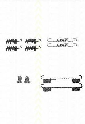 set accesorii, saboti frana parcare