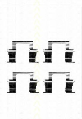Set accesorii, placute frana