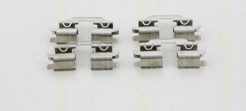 Set accesorii, placute frana