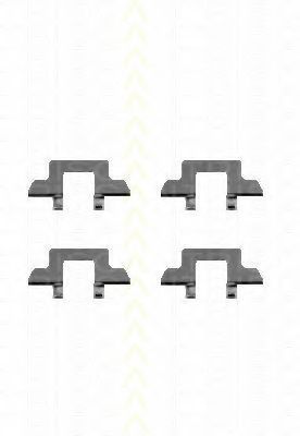 Set accesorii, placute frana
