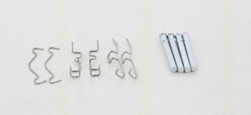 Set accesorii, placute frana