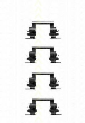 Set accesorii, placute frana