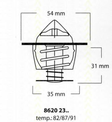 termostat,lichid racire