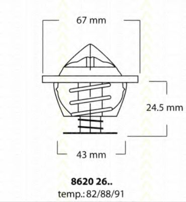 termostat,lichid racire