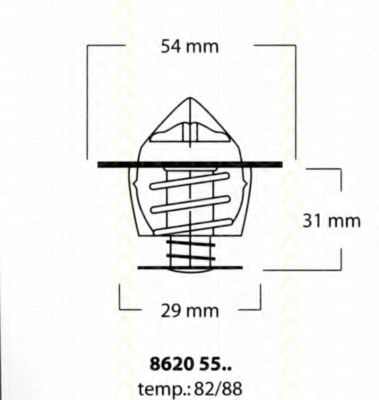 termostat,lichid racire