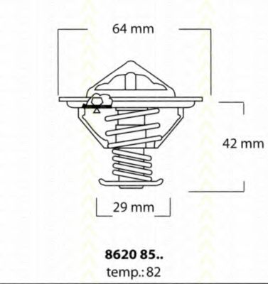 termostat,lichid racire