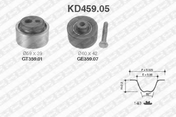 Set curea de distributie