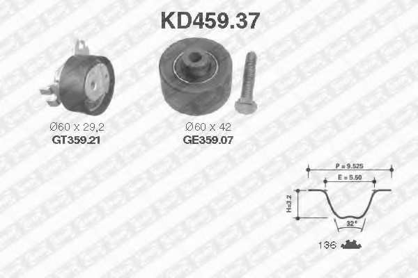 Set curea de distributie