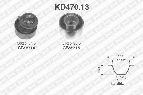 Set curea de distributie