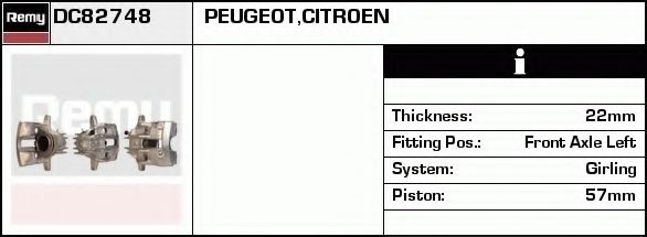Etrier frana