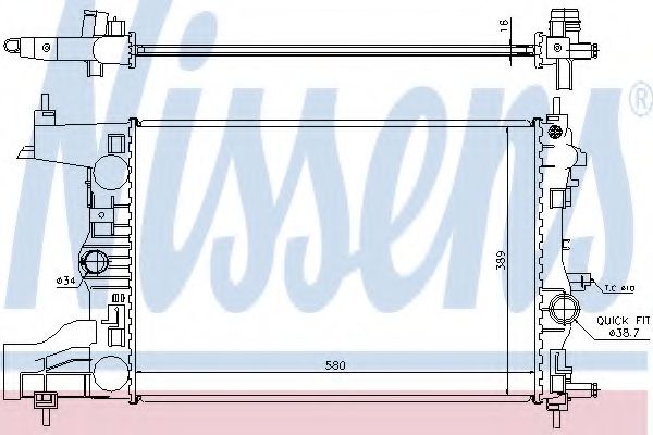 Radiator, racire motor