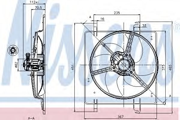 Ventilator, radiator