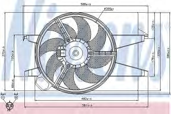 Ventilator, radiator