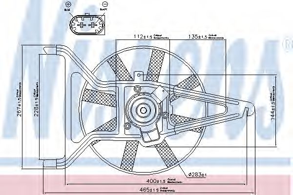 Ventilator, radiator