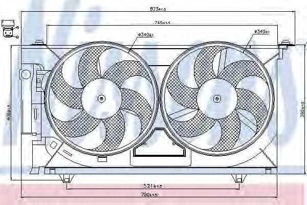 Ventilator, radiator