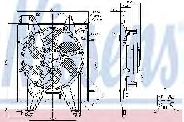 Ventilator, radiator
