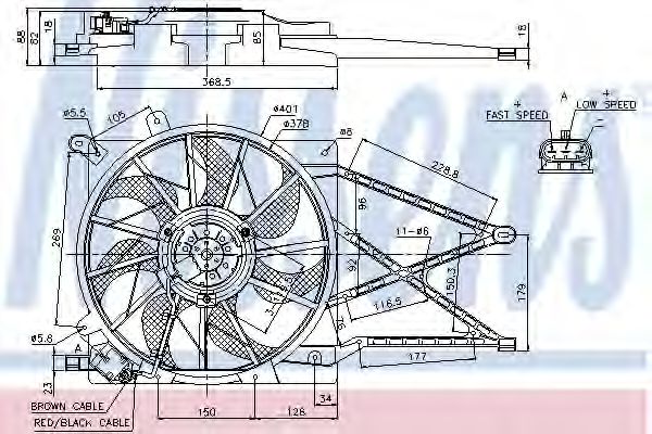 Ventilator, radiator