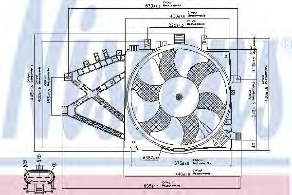 Ventilator, radiator