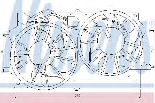 Ventilator, radiator