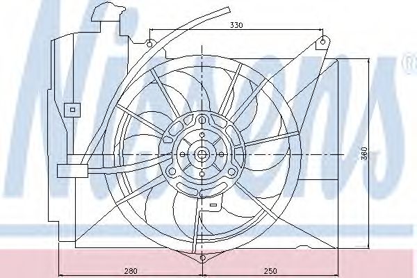 Ventilator, radiator