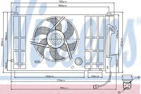 Ventilator, radiator