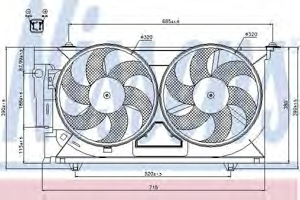 Ventilator, radiator