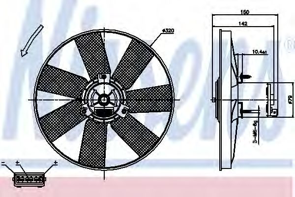 Ventilator, radiator