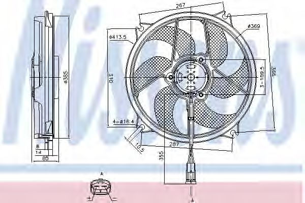 Ventilator, radiator