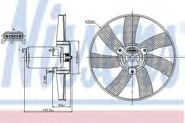 Ventilator, radiator