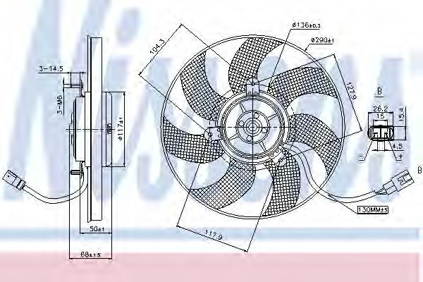 Ventilator, radiator