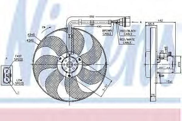 Ventilator, radiator