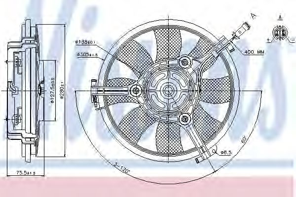 Ventilator, radiator