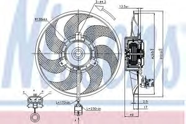 Ventilator, radiator