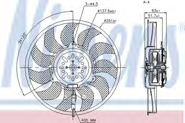 Ventilator, radiator