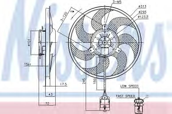 Ventilator, radiator