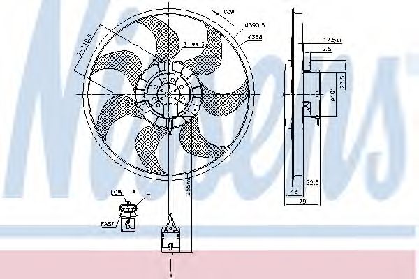 Ventilator, radiator