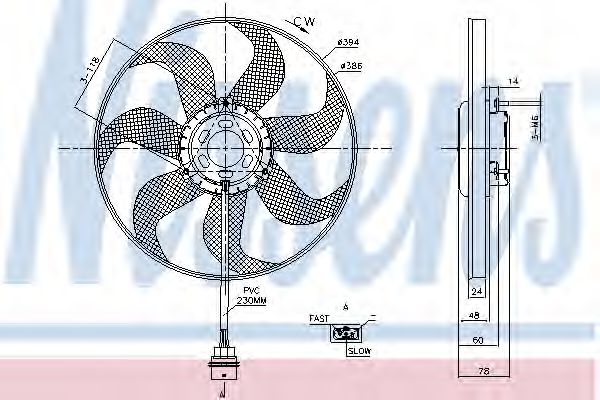 Ventilator, radiator