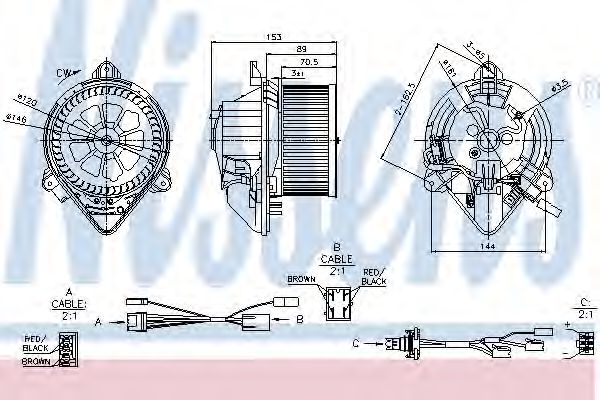 Ventilator, habitaclu