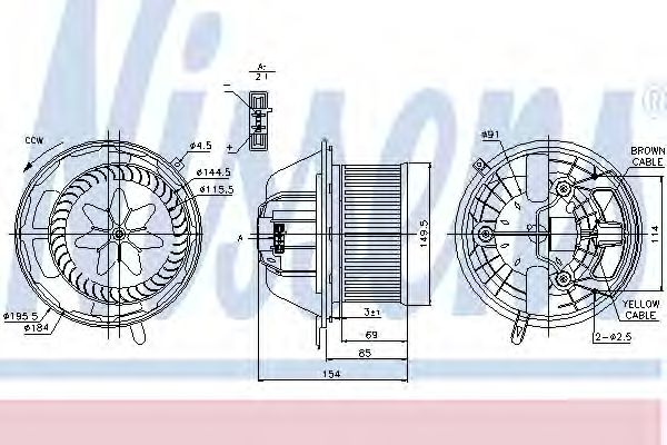 Ventilator, habitaclu