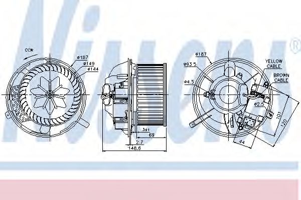 Ventilator, habitaclu
