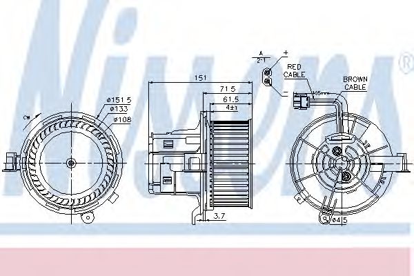 Ventilator, habitaclu