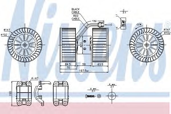 Ventilator, habitaclu