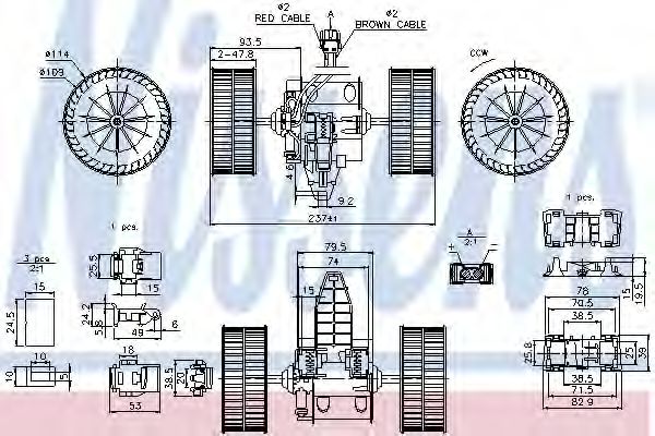 Ventilator, habitaclu