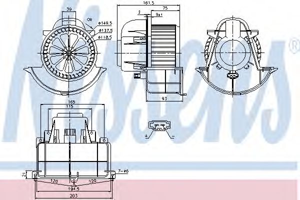 Ventilator, habitaclu