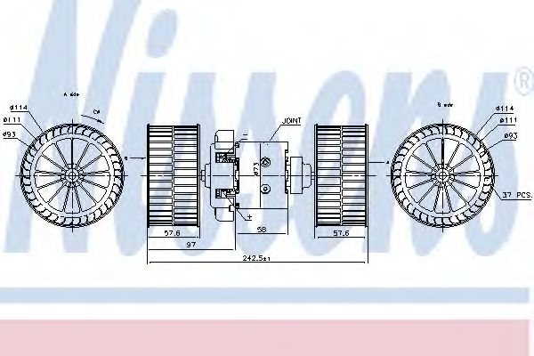 Ventilator, habitaclu