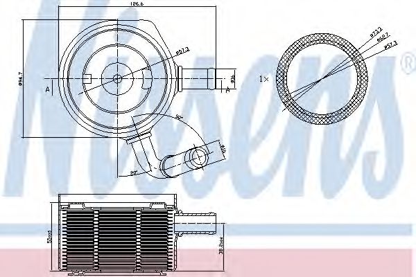 Radiator ulei, ulei motor