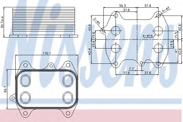 Radiator ulei, ulei motor